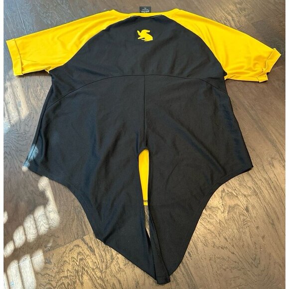 The Wizarding World Of Harry Potter Hufflepuff‎ House Tie Back Tee Shirt XL - Picture 2 of 2